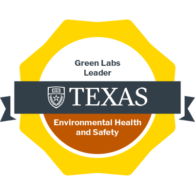 EHS Green Labs Leader Badge