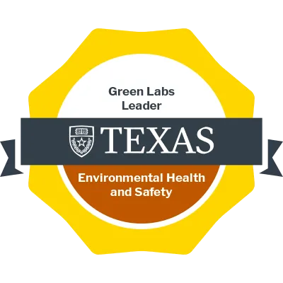 EHS Green Labs Leader Badge